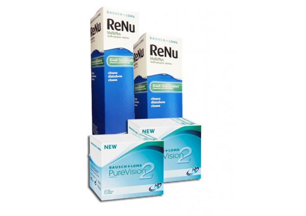 Purevision 2 Pack Renu Multiplus